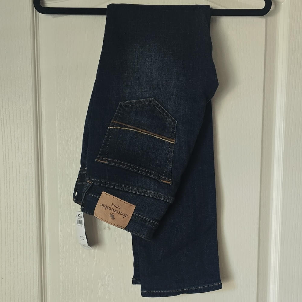 Dark Blue Denim Jeans